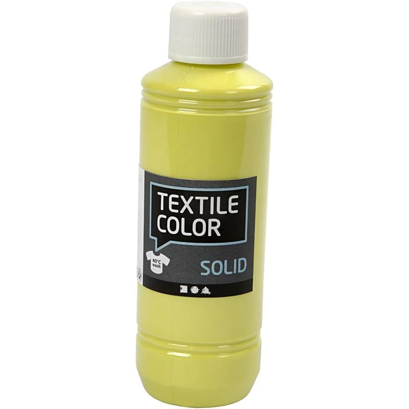 Solid textilfärg, täckande, kiwi, 250 ml/ 1 flaska [HOB-34617]