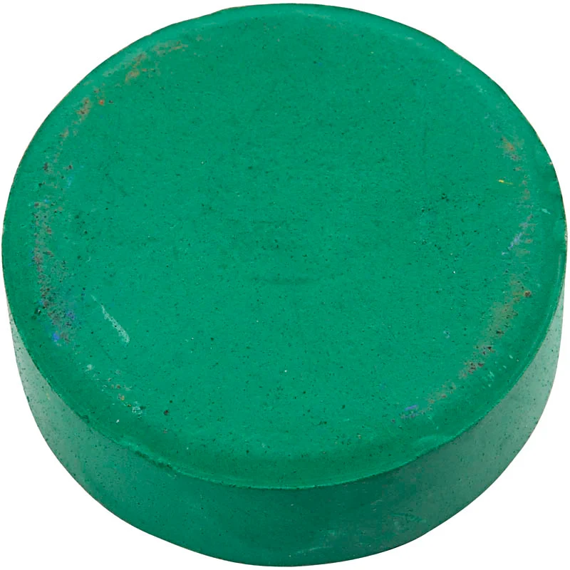 Vattenfärger, H: 19 mm, Dia. 57 mm, mörkgrön, 6 st./ 1 förp. [HOB-34587]