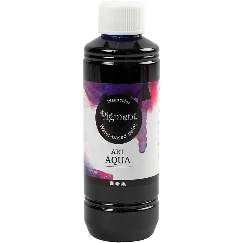 Flytande Akvarellfärg, marinblå, 250 ml/ 1 flaska [HOB-34338]