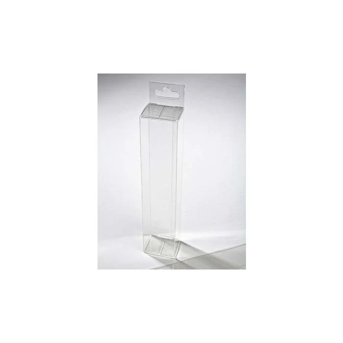 Plastlådor 3,8x3,2x17,8cm med Galge (25 st) [HFB222]