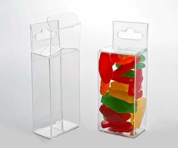 Plastlådor 3,8x2,5x7,6cm med Galge (25 st) [HFB218]