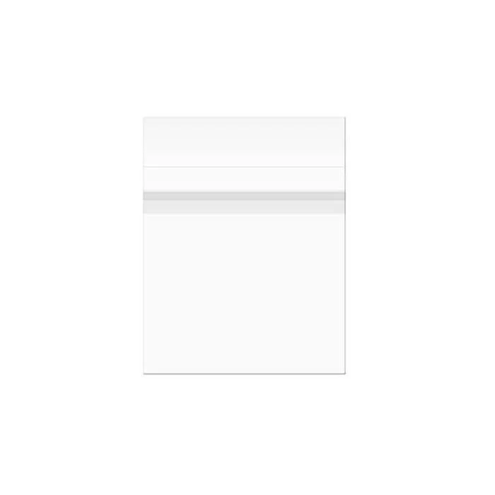 Plastpåsar 21,4x21cm Transparent med Tejpremsa (100 st) [B8X8PC]