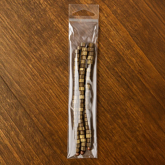 Cellofanpåsar med Eurohål 3,8x20,3cm Transparent med Tejpremsa (100 st) [HB1X8XL]