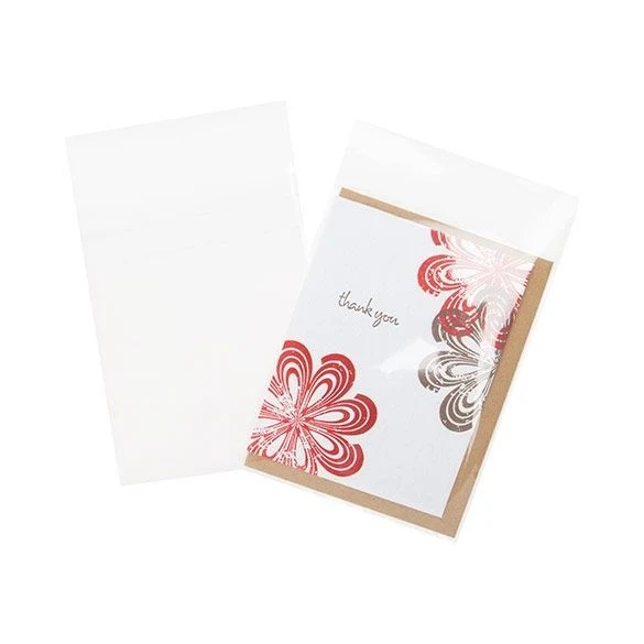 Biopåsar MILJÖ 11,7x14,6cm Transparent med Tejpremsa (100 st) [GC54PC]