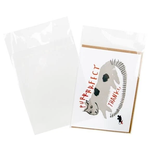 Biopåsar MILJÖ 12,5x16,5cm Transparent med Tejpremsa (100 st) [GC65PC]