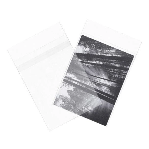 Biopåsar MILJÖ 13,8x18,4cm Transparent med Tejpremsa (100 st) [GC75PC]