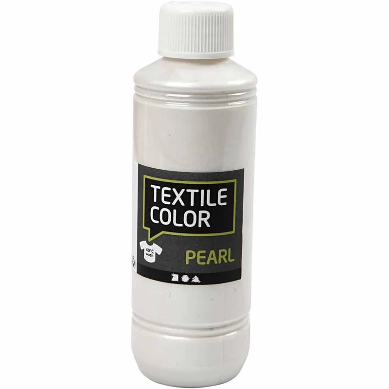 Textile Color, pärlemor, base, 250 ml/ 1 flaska [HOB-33760]