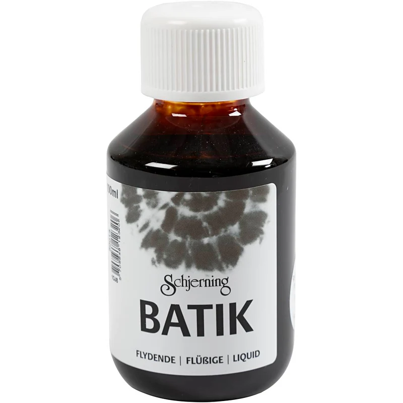 Batikfärg, brun, 100 ml/ 1 flaska [HOB-33351]