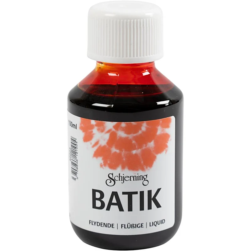 Batikfärg, orange, 100 ml/ 1 flaska [HOB-33342]