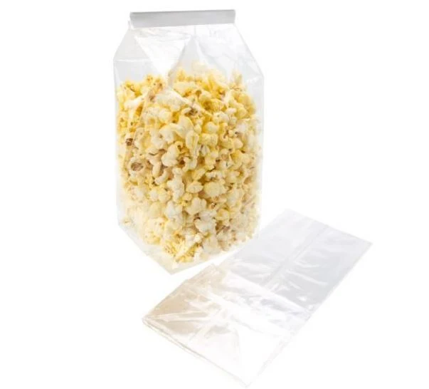 Block Biopåsar MILJÖ 10,2x10,2x22,9cm Premium med Sidoinvik (100 st) [CFBG7]