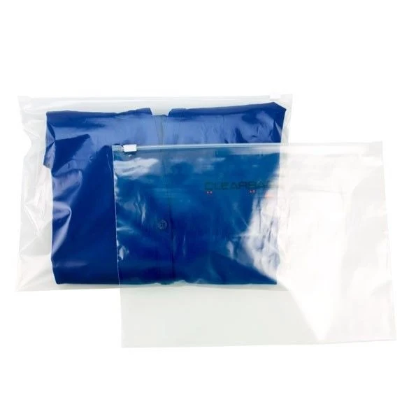 Påsar med Glidlås i plast 31x22,5cm 75 mikron (100 st) [3SZ12H9]