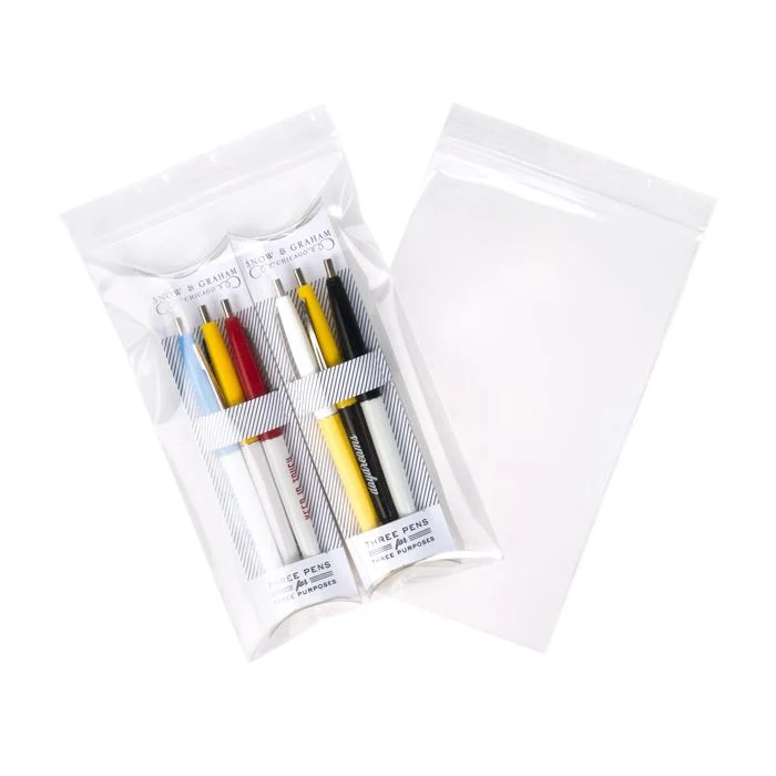 Zippåsar 12,5x20,5cm Kristallklart PP 75 mikron (100 st) [Z3C58]