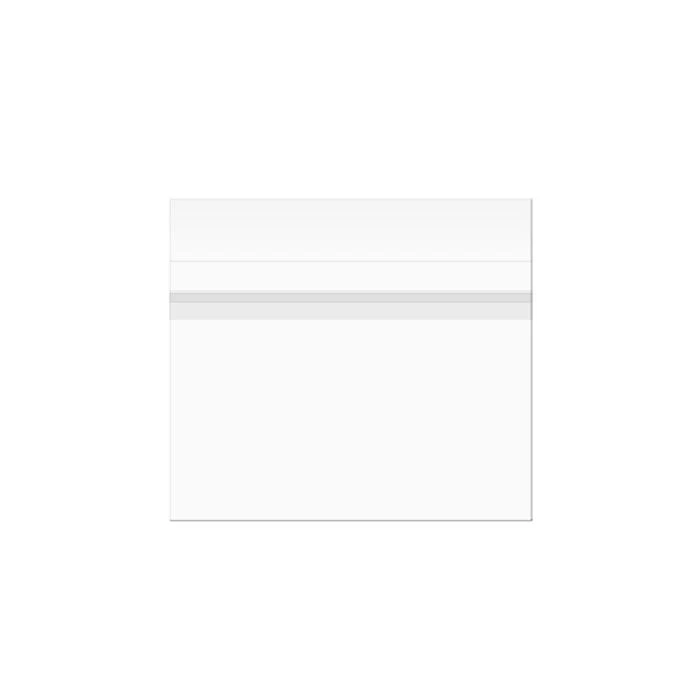 Plastpåsar 35,3x92,3cm Transparent med Tejpremsa (100 st) [PEC3090]