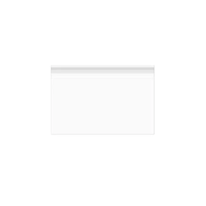 Plastpåsar 112,9x81,9cm Transparent med Tejpremsa (50 st) [B4432]