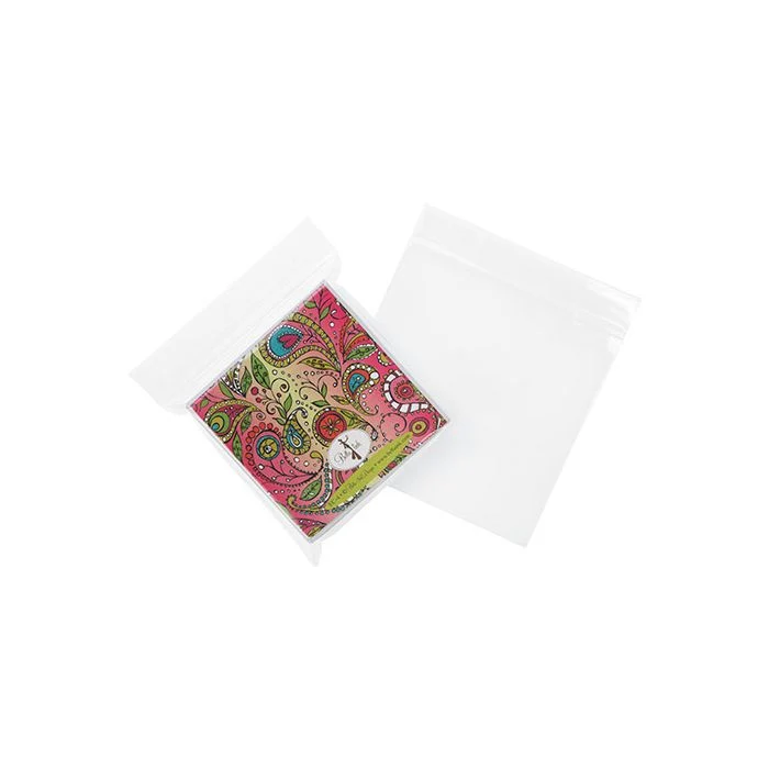 Zippåsar 10x10cm Kristallklart PP 100 mikron (100 st) [Z4C44]
