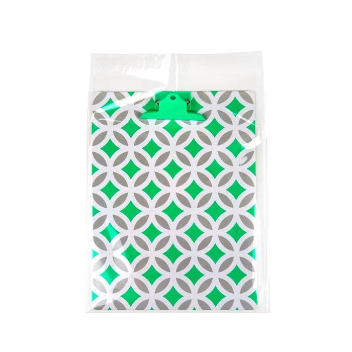 Plastpåsar 25,4x33cm Transparent med Tejpremsa (250 st) [VL1013]
