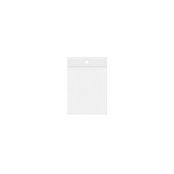 Blixtlåspåsar med häng hål 10x15cm PE 50 mikron (100 st) [2PR46]