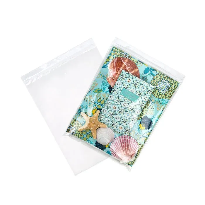 Blixtlåspåsar med häng hål och lufthål 24x32cm Kristallklart PP 50 mikron (100 st) [ZR9H12HV]