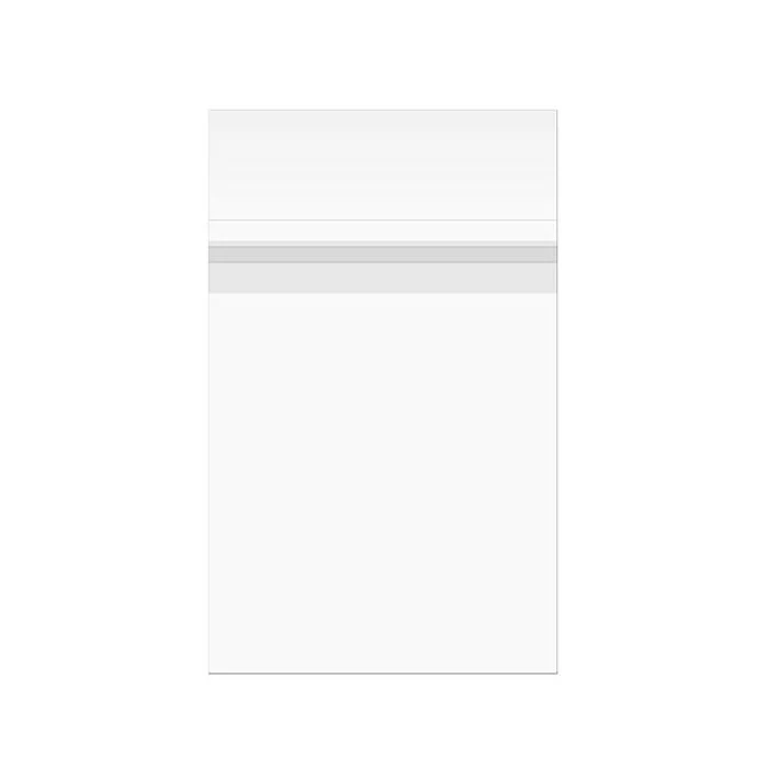 Plastpåsar 24x31,2cm Premium, laminerade Transparent med Tejpremsa (100 st) [PL9]
