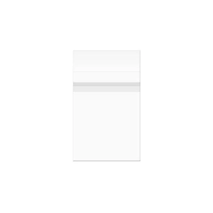 Plastpåsar 22,2x28,1cm Premium, laminerade Transparent med Tejpremsa (100 st) [PL811S]