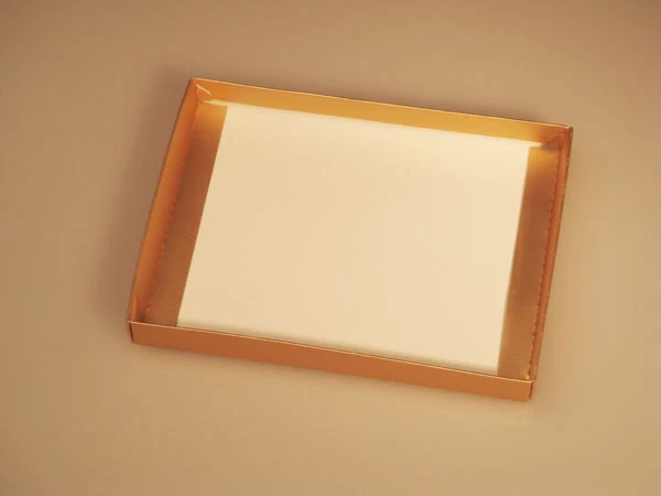Papperslådor Guld 9,5x2,5x13,7cm (25 st) [GD31]