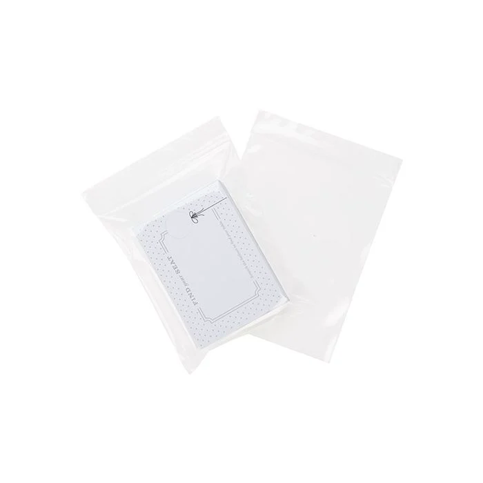 Blixtlåspåsar 10x12,5cm Kristallklart PP 50 mikron (100 st) [ZC45]