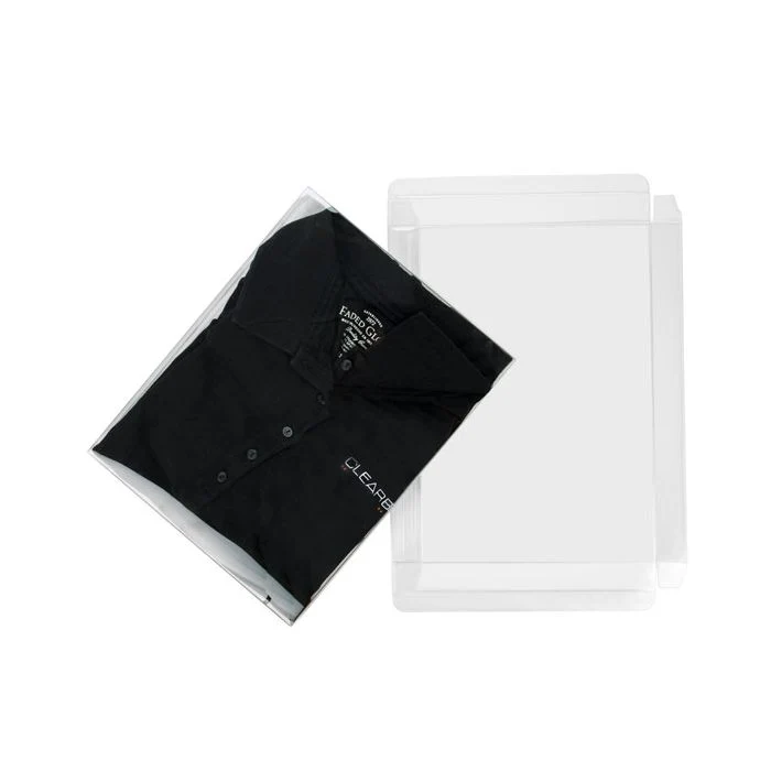 Plastlådor 21,9x2,5x28,3cm Kristallklart (25 st) [FPB150]