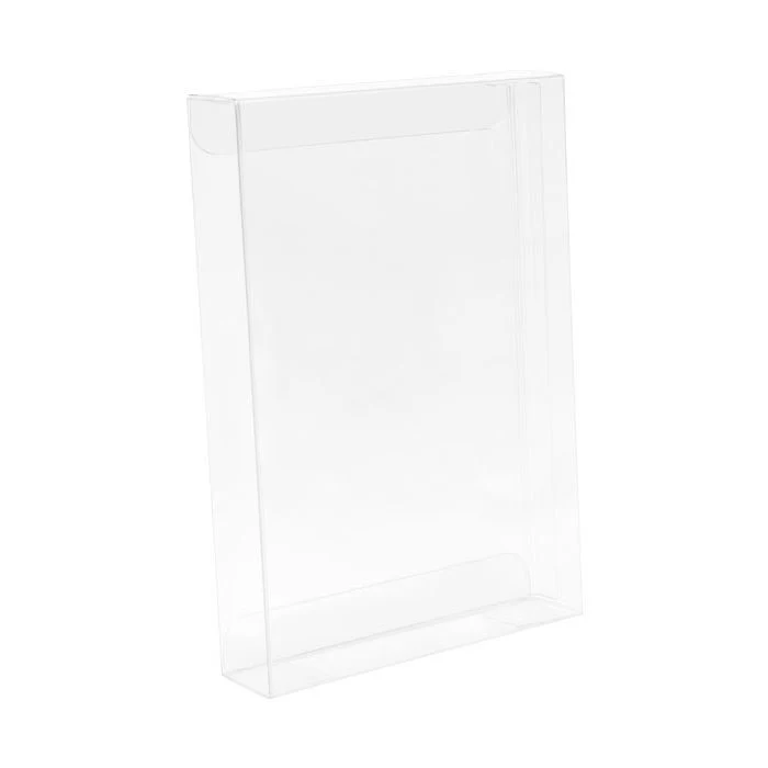 Plastlådor 10,5x2,5x15,6cm Kristallklart (25 st) [FPB167]