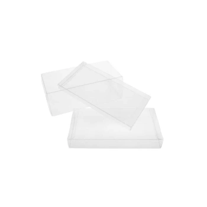 Plastlådor 10,8x1,6x24,3cm Kristallklart (25 st) [FPB19]
