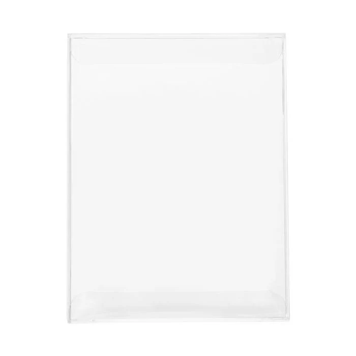 Plastlådor 12,1x1,6x15.7cm Kristallklart (25 st) [FPB160]