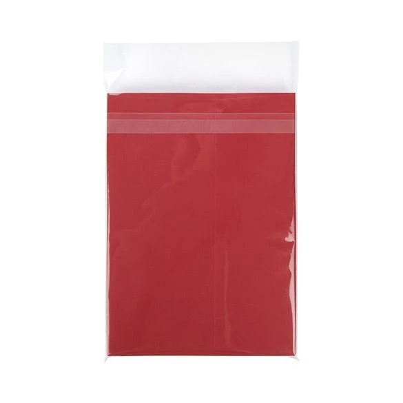 Plastpåsar 14,5x19cm Transparent med Tejpremsa (100 st) [B7B1PC]