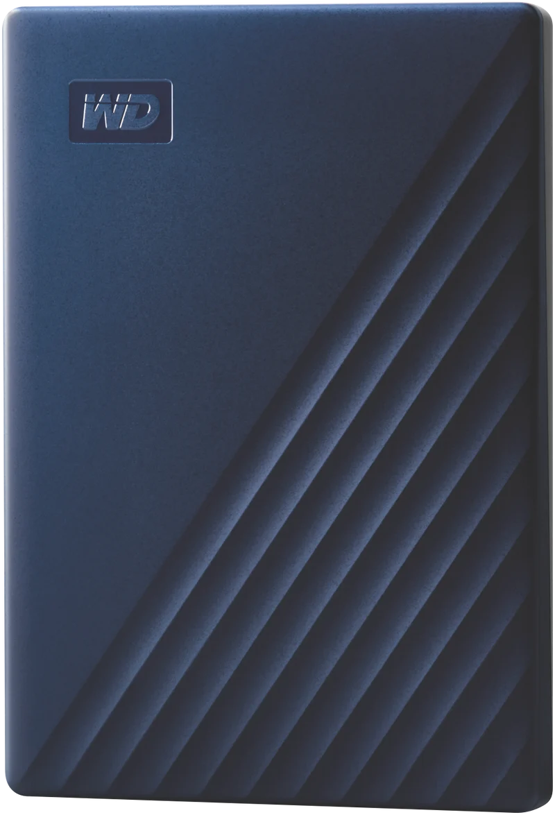 Western Digital 5TB My Passport Portable HDD for Mac (Blue)