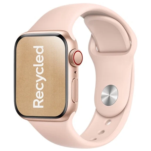 Recycled Apple Watch SE (1st Gen) GPS+Cellular, 40mm, gold/white