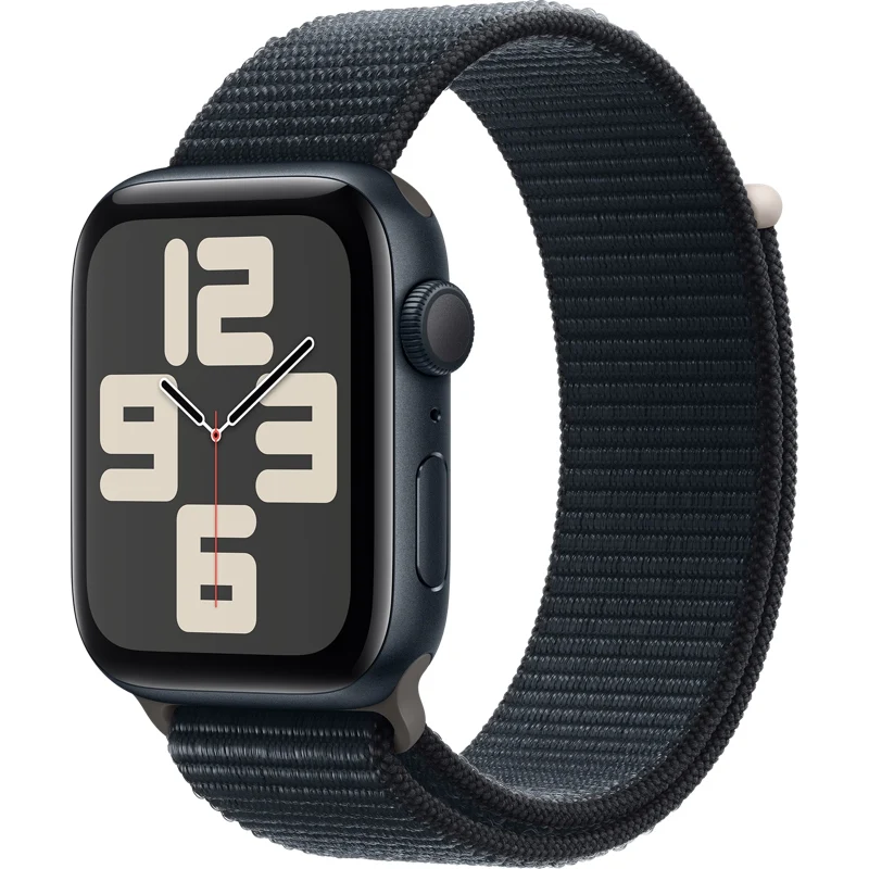 Apple Watch SE (GPS) 40mm White Aluminum Case and White Sport Loop