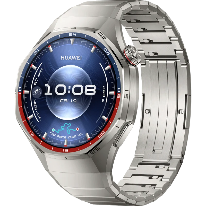 Huawei Watch GT 6 Pro Smartwatch, Titanium Strap, 46mm