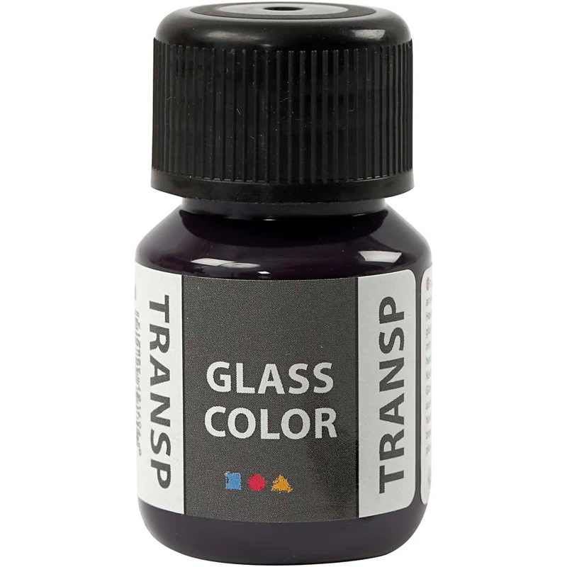 Glasfärg transparent, violet, 30 ml/ 1 flaska [HOB-31675]