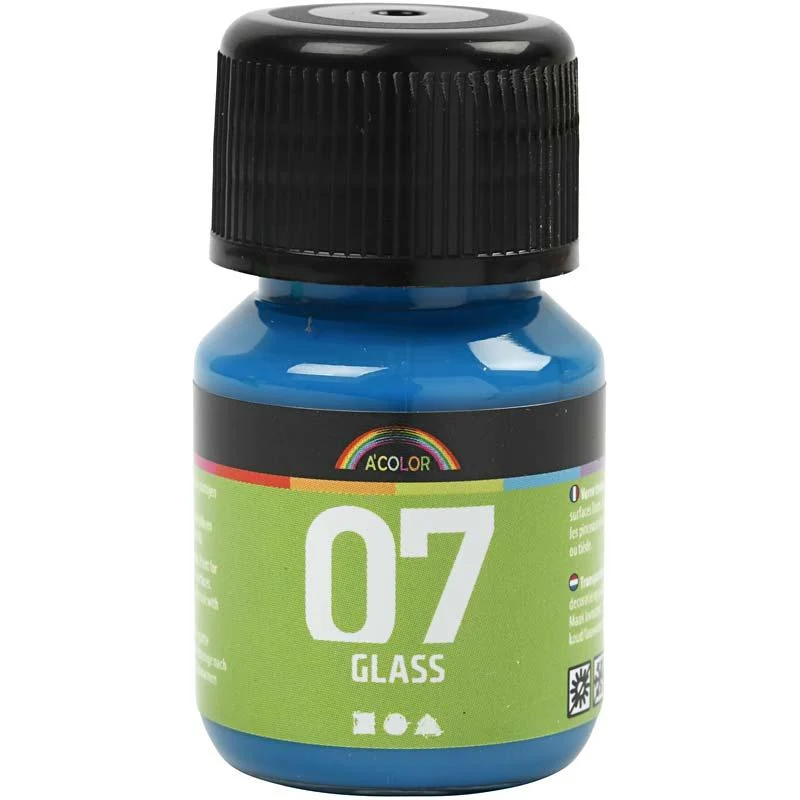 A-Color Glas, turkos, 30 ml/ 1 flaska [HOB-31395]