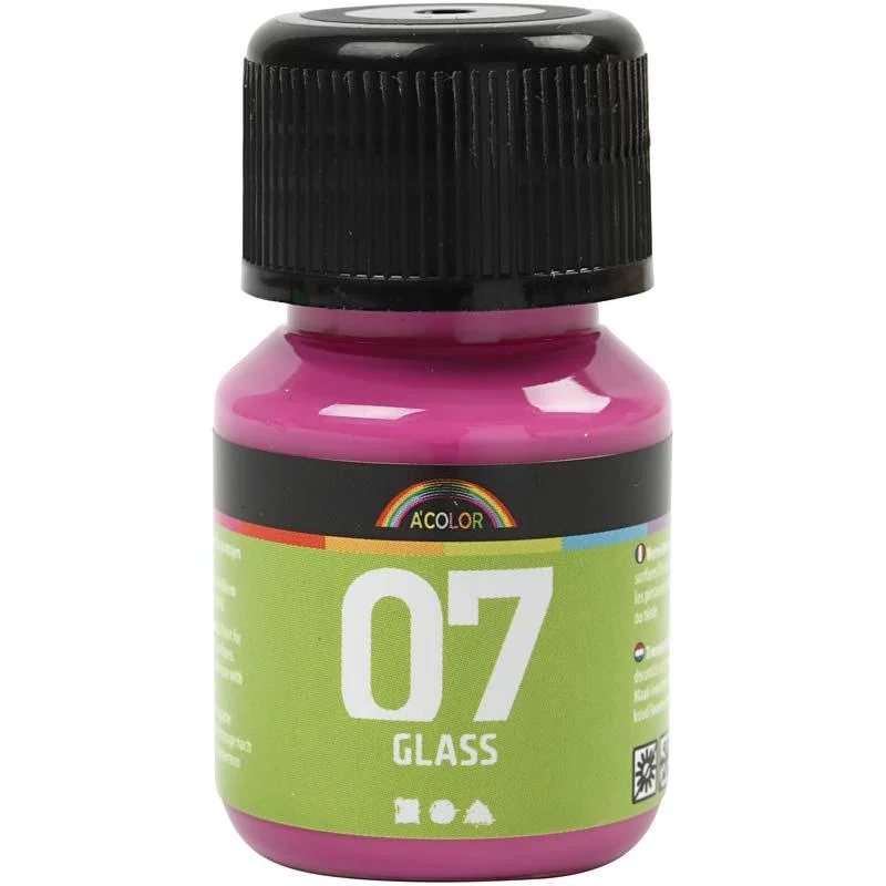 A-Color Glas, rosa, 30 ml/ 1 flaska [HOB-31389]