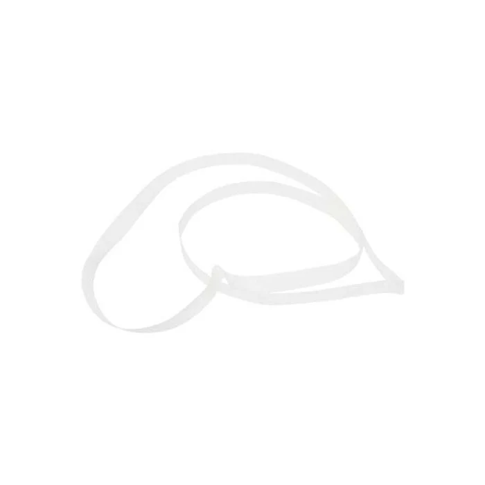 Resårband Vinyl Sträckas Transparent 45,7cm (50 st) [18CVL]