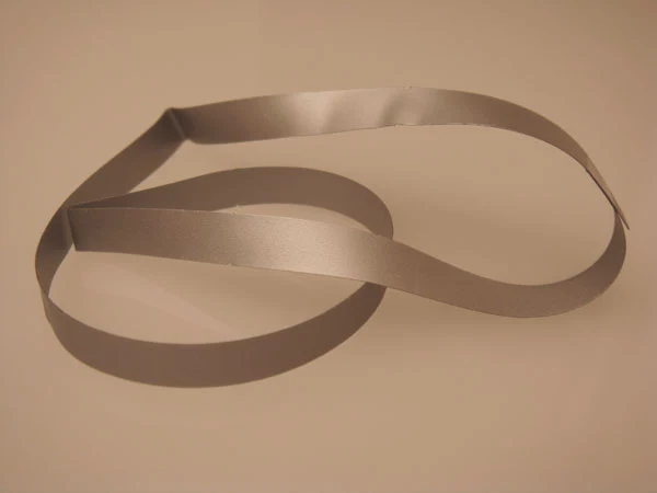 Resårband Vinyl Sträckas Silver 35,6cm (50 st) [14CVLSV]