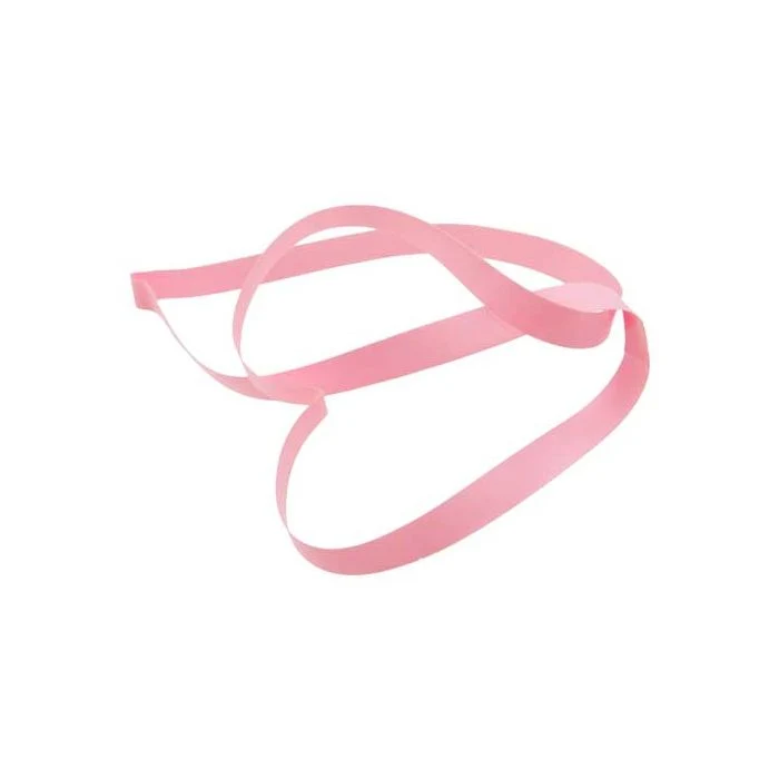 Resårband Vinyl Sträckas Rosa 35,6cm (50 st) [14CVLPK]