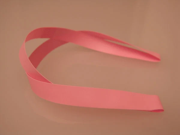 Resårband Vinyl Sträckas Rosa 30,5cm (50 st) [12CVLPK]