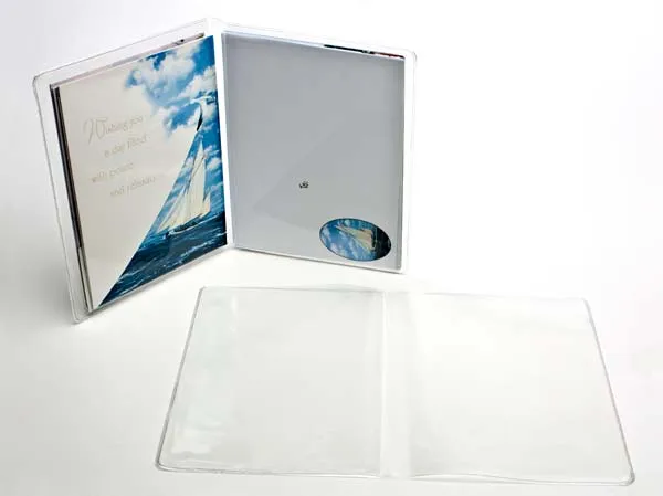Vinylpåse "plånbok stil" 19,4x29,5cm (100 st) [VINA7]