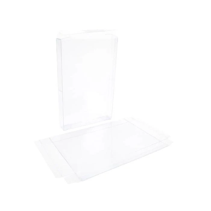 Plastlådor 14,9x2,5x22,7cm Kristallklart (25 st) [FB44]