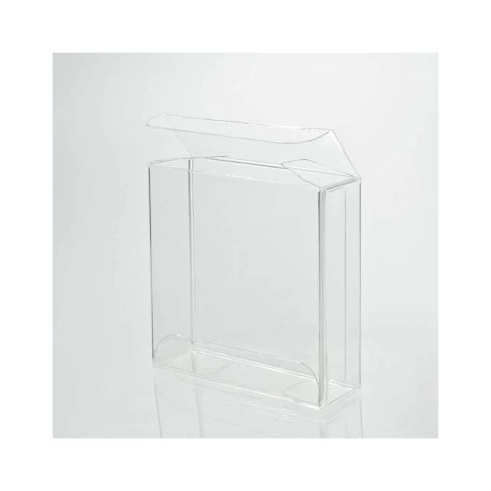 Plastlådor 6,7x2,1x11cm Kristallklart (25 st) [FB127]