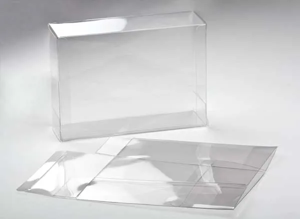 Plastlådor 13,7x6,4x18,7cm Kristallklart (25 st) [FB112]