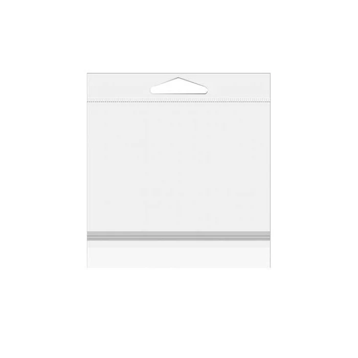 Cellofanpåsar med Eurohål 15,9x11,4cm Transparent med Tejpremsa (100 st) [HB46PC]