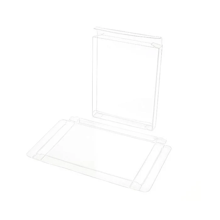 Plastlådor 11,4x1,3x14,9cm Kristallklart (25 st) [FB6]
