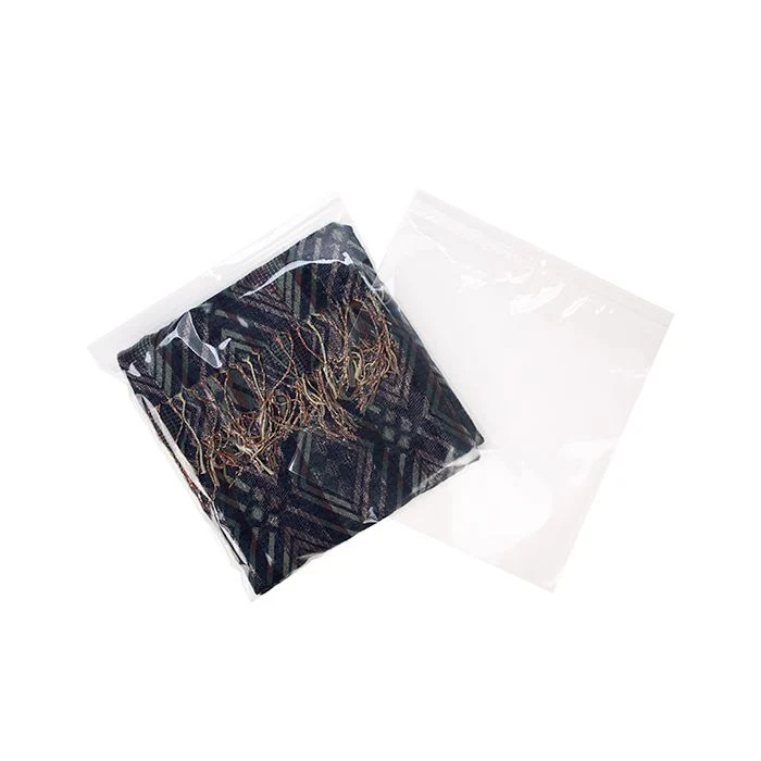 Blixtlåspåsar med häng hål 33x33cm Kristallklart PP 50 mikron (100 st) [ZR1313]