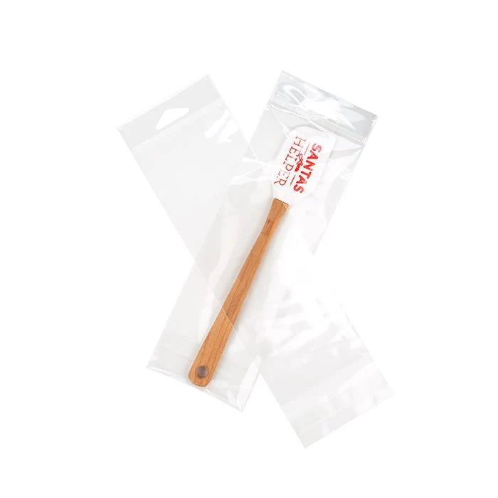 Cellofanpåsar med Eurohål 8,1x22,7cm Transparent med Tejpremsa (100 st) [HB38]